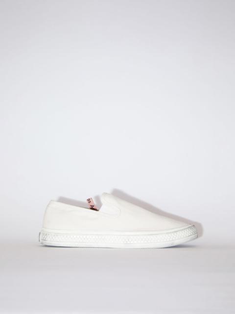 Acne Studios Canvas sneakers - Off white/off white