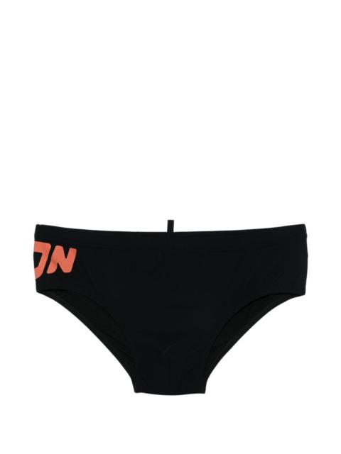 DSQUARED2 logo-print swim trunks