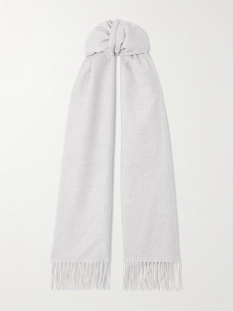 Brunello Cucinelli Fringed Cashmere Scarf