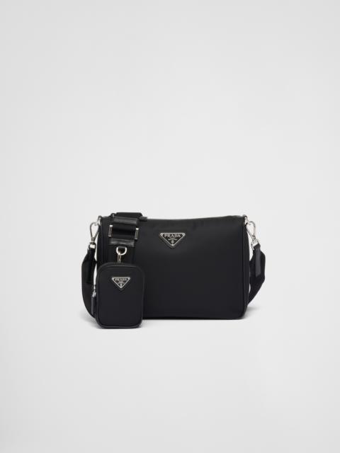 Prada Re-Nylon and Saffiano leather shoulder bag