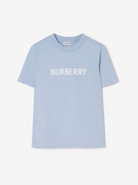 Burberry Logo Cotton T-shirt