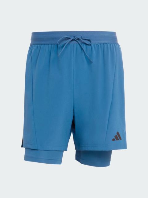 adidas D4T WORKOUT 2IN1 SHORTS