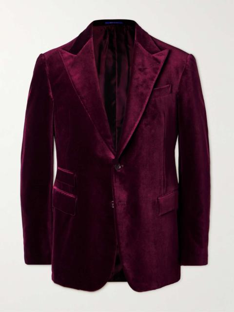 Ralph Lauren Cotton-Velvet Tuxedo Jacket
