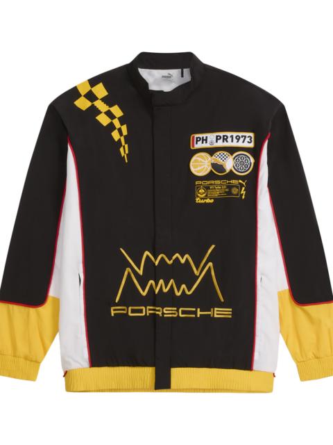 PUMA Porsche Legacy Full Zip Jacket "Black / Yellow" 626006 01