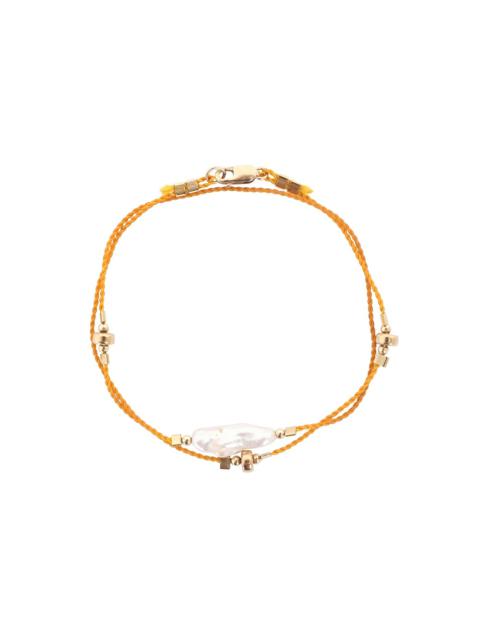 Zimmermann LONG CORD PEARL WRAP BRACELET