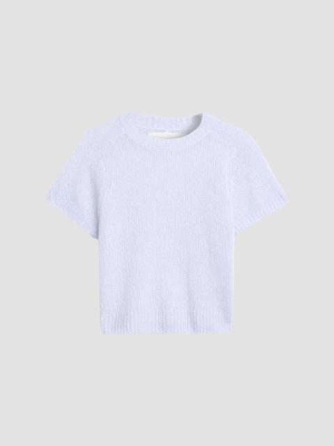 LISA YANG Women's Siona Cashmere T-Shirt - Cloudy