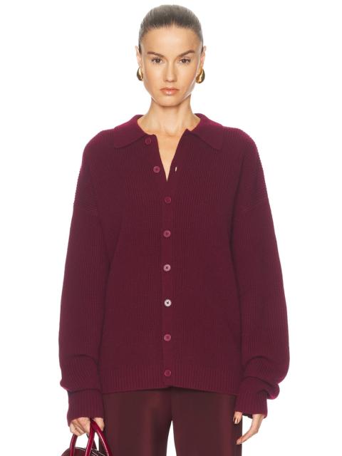 AYA MUSE for FWRD Relaxed Knit Button Up Sweater