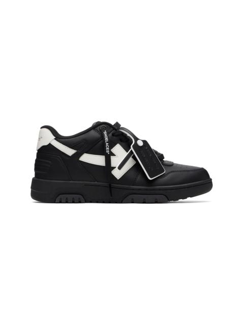 Off-White Black 'Out Of Office' Leather Sneakers