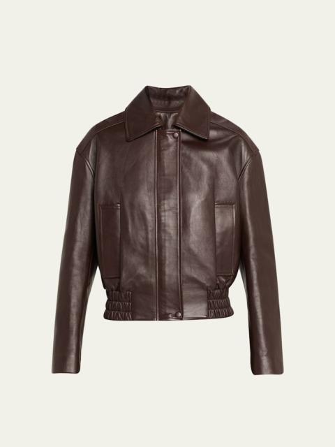 A.L.C. Otto Leather Bomber Jacket