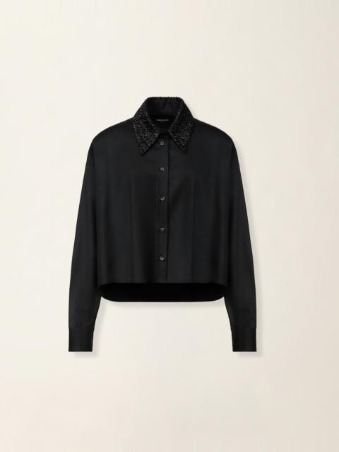 FABIANA FILIPPI Cropped flannel shirt