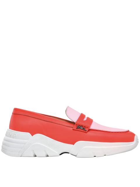 Longchamp Au Sultan Loafer Red/Pink - Leather