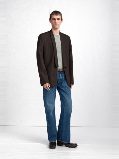 Maison Margiela Minimal Collar Wool Blazer