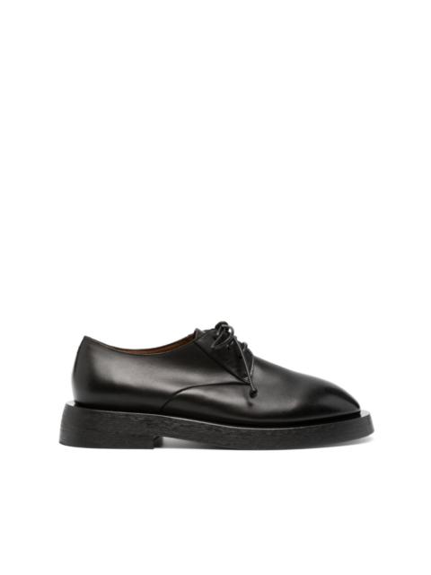 Marsèll Zucca leather Oxford shoes - Black