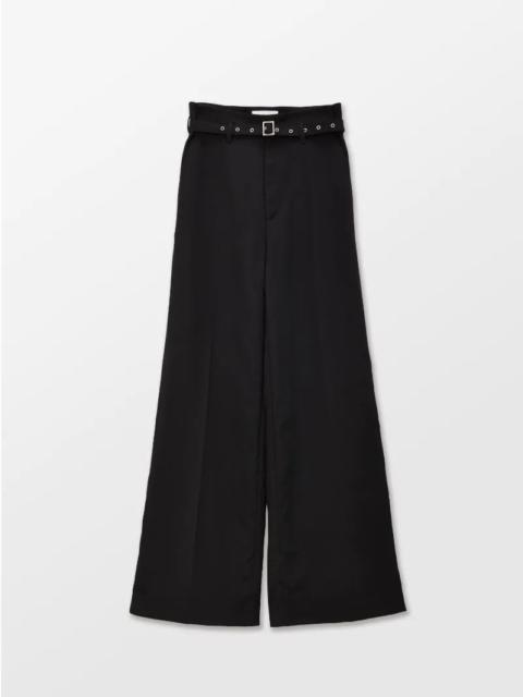 Ambush BELTED HIGH WAIST WOOL PANTS