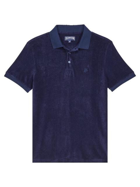 Vilebrequin Men Terry Polo Shirt Solid