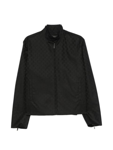 GUCCI Gucci GG-pattern Zip-up Jacket