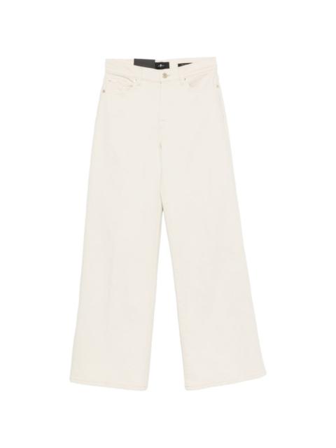 7 For All Mankind Lotta button-fastening jeans