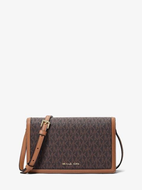 MICHAEL KORS Marlowe Medium Signature Logo Crossbody Bag