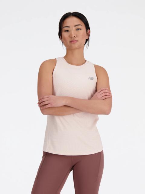 New Balance Jacquard Slim Tank