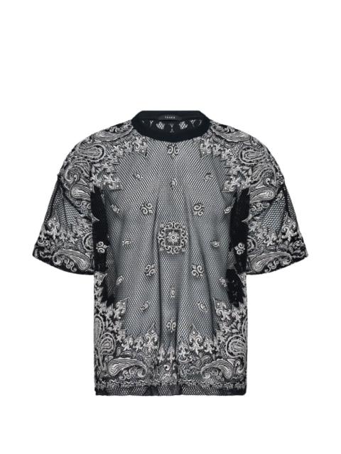 TAAKK paisley-print short-sleeve T-shirt