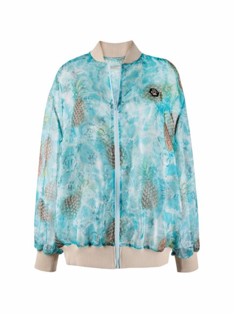 Pineapple Skies bomber jacket