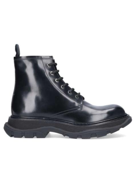 Alexander McQueen Alexander McQueen Combat Boot Black