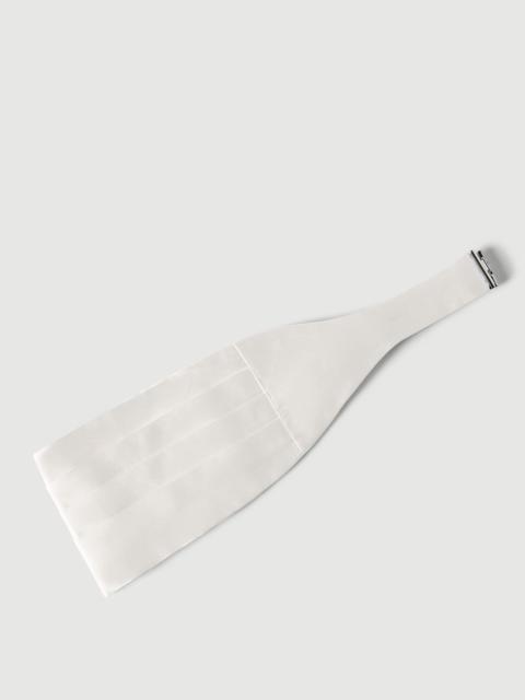 Brunello Cucinelli Silk and cotton satin cummerbund