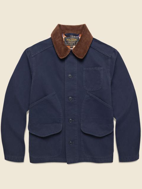 FILSON Canvas Outfitter Jacket - Blue Mussel