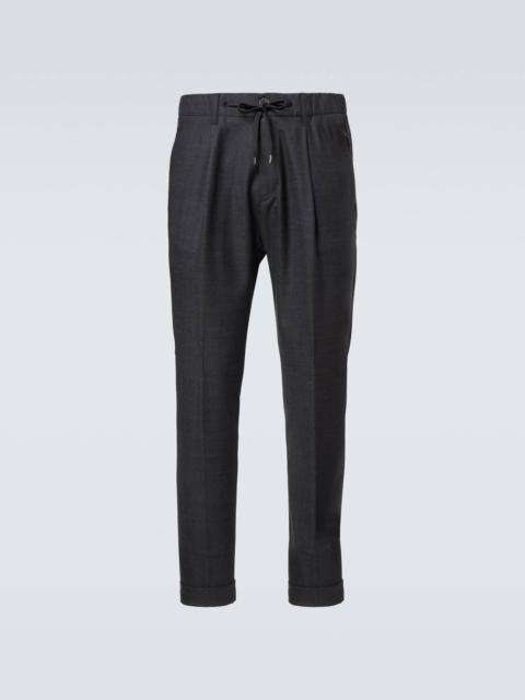 Herno Gabardine straight pants