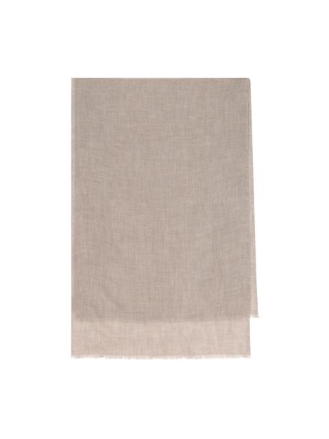 Loro Piana Cardo fringed-trim scarf