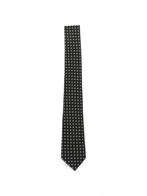TOM FORD Tie Silk "Sti003.S0385 Nwa Black White"