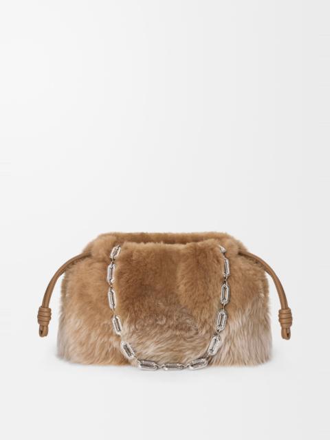 Loewe Medium Flamenco purse in gradient shearling