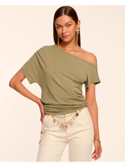 RAMY BROOK Stella Knit Off-The-Shoulder Tee