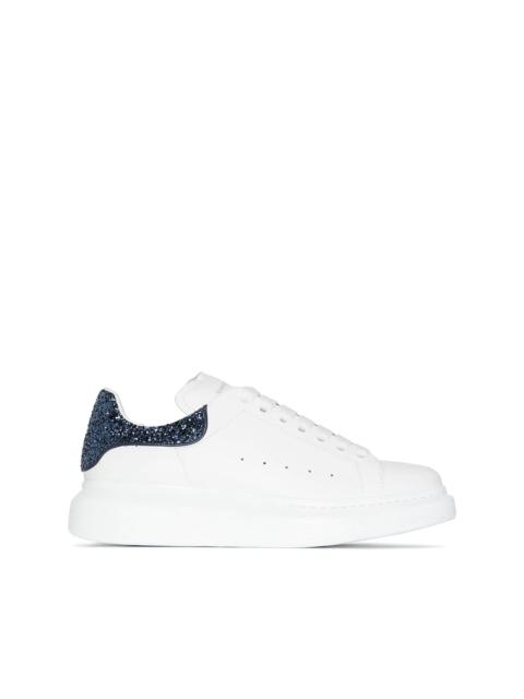 Alexander McQueen Oversized glitter-detail sneakers