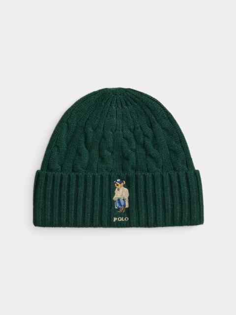 Polo Ralph Lauren Polo Bear Wool-Cashmere Beanie