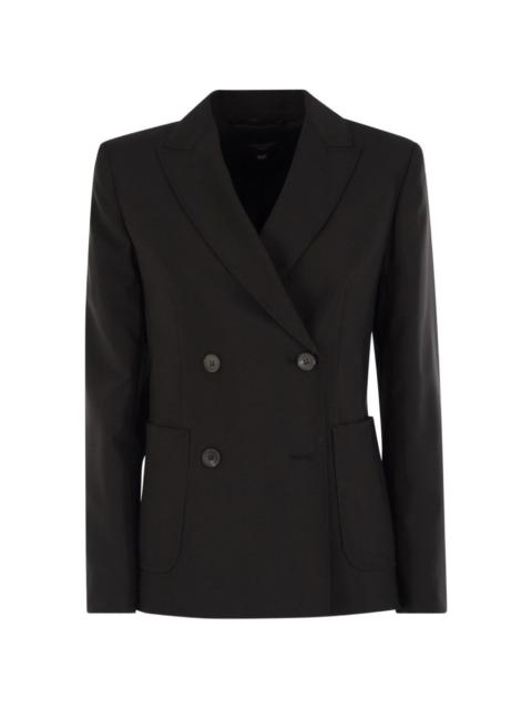 WEEKEND Max Mara double-breasted notched wool blazer