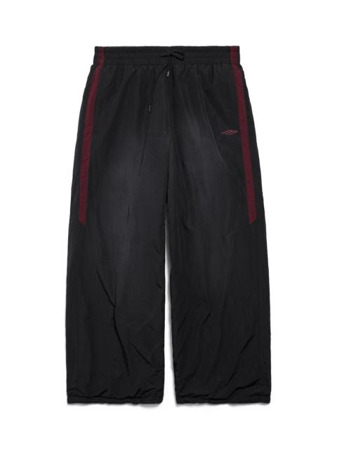 BALENCIAGA Men's Reversible Tracksuit Pants in Black