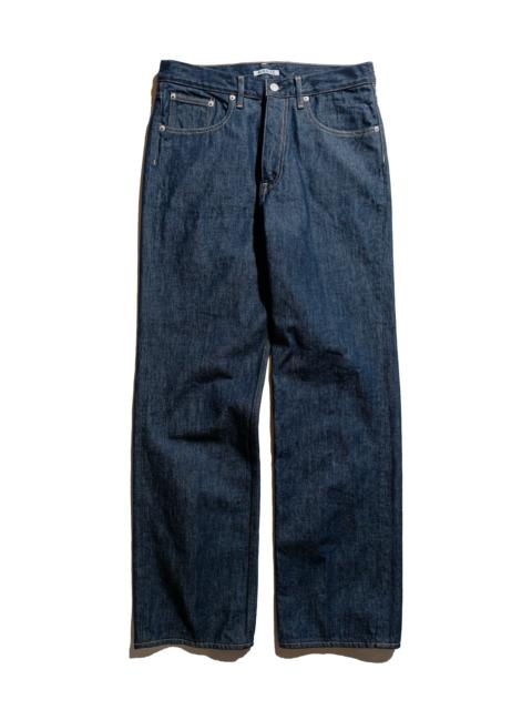 AURALEE Hard Twist Denim 5P Pants Indigo