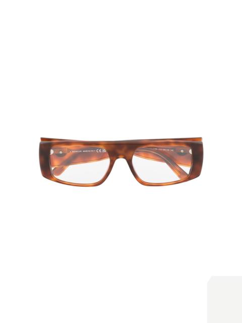 Moncler tortoiseshell-effect glasses