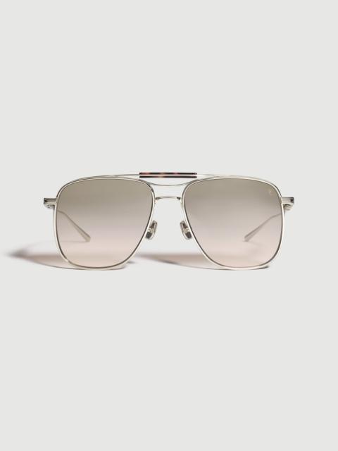 Brunello Cucinelli Square titanium sunglasses