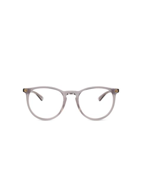 GUCCI round-frame glasses