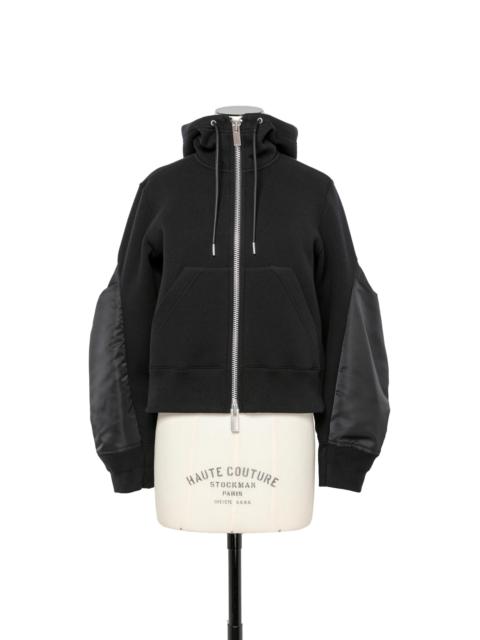 sacai Nylon Twill x Sponge Sweat Hoodie