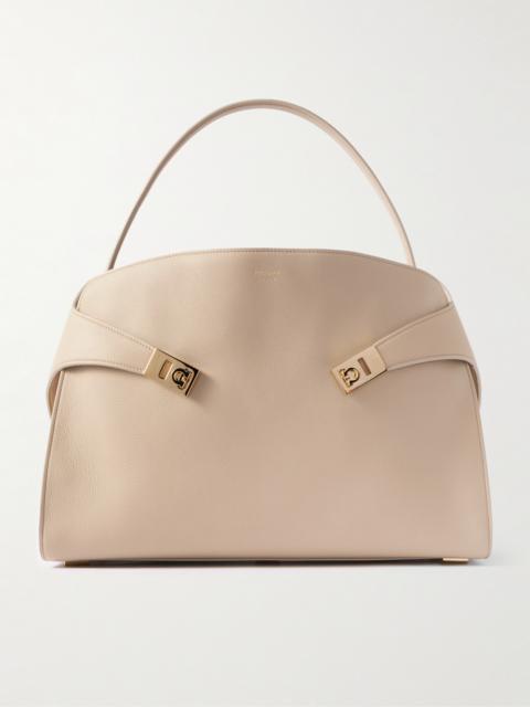FERRAGAMO Hug Medium Leather Tote