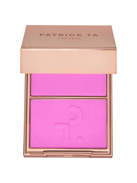 Patrick Ta Major Headlines Double-Take Crème & Powder Blush Duo