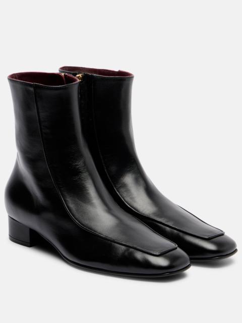 herbert levine Shadow Ban 30 leather ankle boots