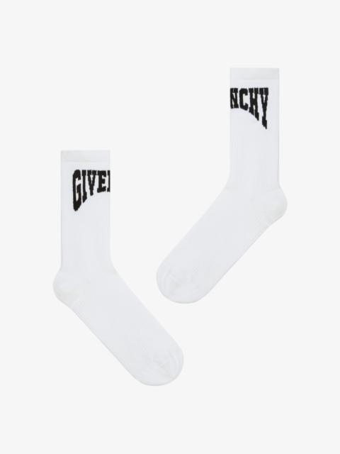 Givenchy GIVENCHY COLLEGE SOCKS IN COTTON
