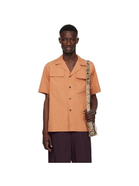 Dries Van Noten Tan Vented Shirt