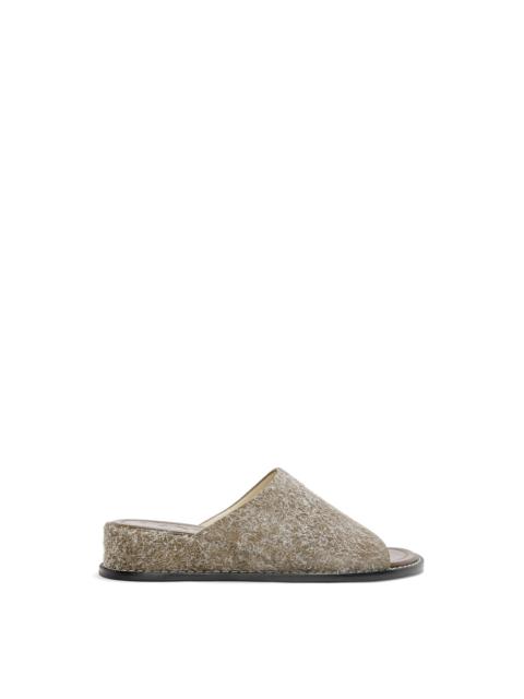 Ladera mule in brushed suede