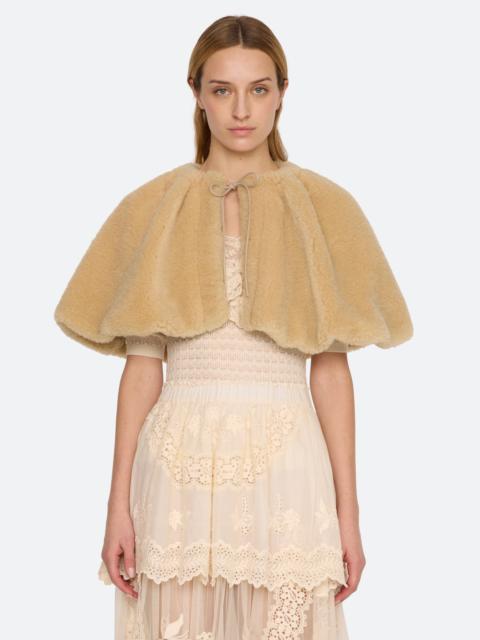 Sea Michaela Wool Cape