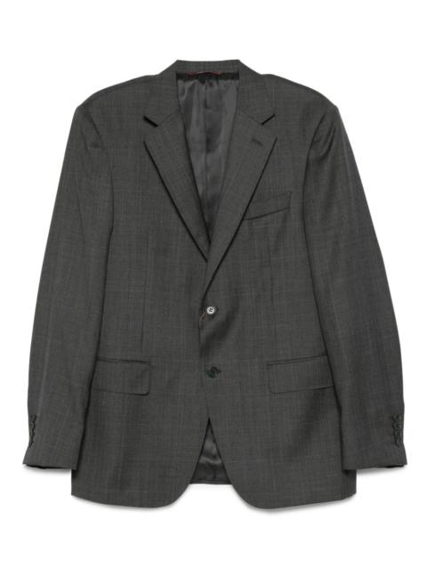 Canali checked suit
